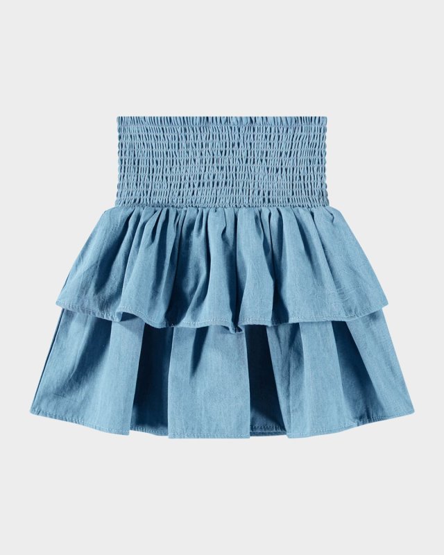 Girl's Bonita Ruffle Skirt, Size 7